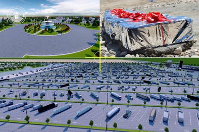 Construction of truck terminal begins in Balkh