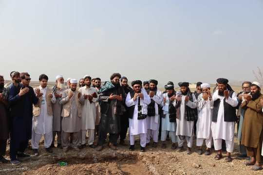 Construction of FHH health centers begins in 5 districts of Khost