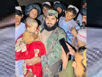 Child rescued after falling Into deep well in Helmand