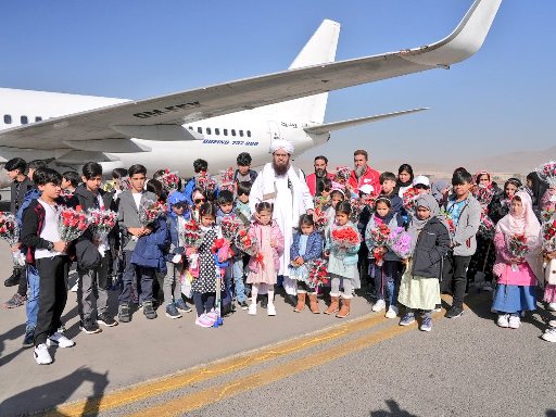 Afghan Red Crescent Society sends 75 children to Germany for treatment
