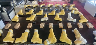 Weapons smuggled from Pakistan seized 