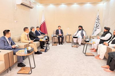 IEA ambassador to Doha meets Chinese special envoy for Afghanistan