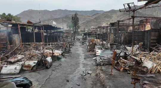 Assistance to be provided to owners of shops burned in Tokrham