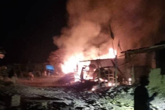 A local market was bombed in Paktika: sources
