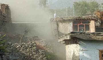 Earthquake causes losses in Nangarhar