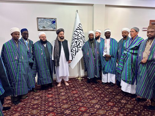 Minister of rural rehabilitation and development meets international clerics 