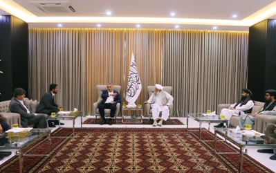 Uzbekistan's delegation arrives in Kabul