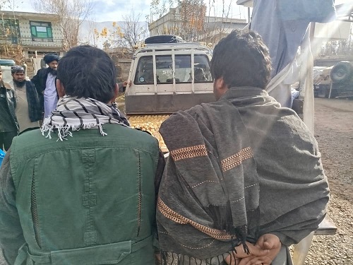 دوه تنه له ۲۲۲ کيلو نشه يي توکو سره ونيول شول