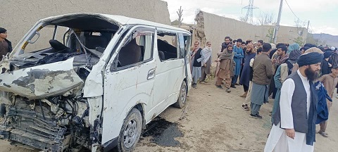 ترافیکي پېښه کې ۱۶ تنو ته مرګ ژوبله ورسېده