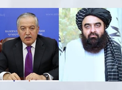 اميرخان متقي له خپل تاجکستاني سيال سره تليفوني خبرې وکړې