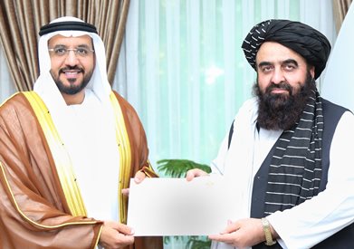 د اماراتو نوي سفير خپل باورليک د بهرنيو چارو وزير ته وسپاره