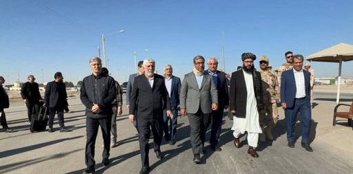 د ايران د خراسان رضوي د والي په مشرۍ يو پلاوی هرات ته راغلی